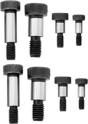 Set di Bottoni a Spalla 20 pezzi - M5/M6/M8/M10 - Acciaio di Carbonio - Resistenza alla Trazione 12.9 - Design a Sezione Esagonale - Per Uso Industriale - Bottoni di Attacco