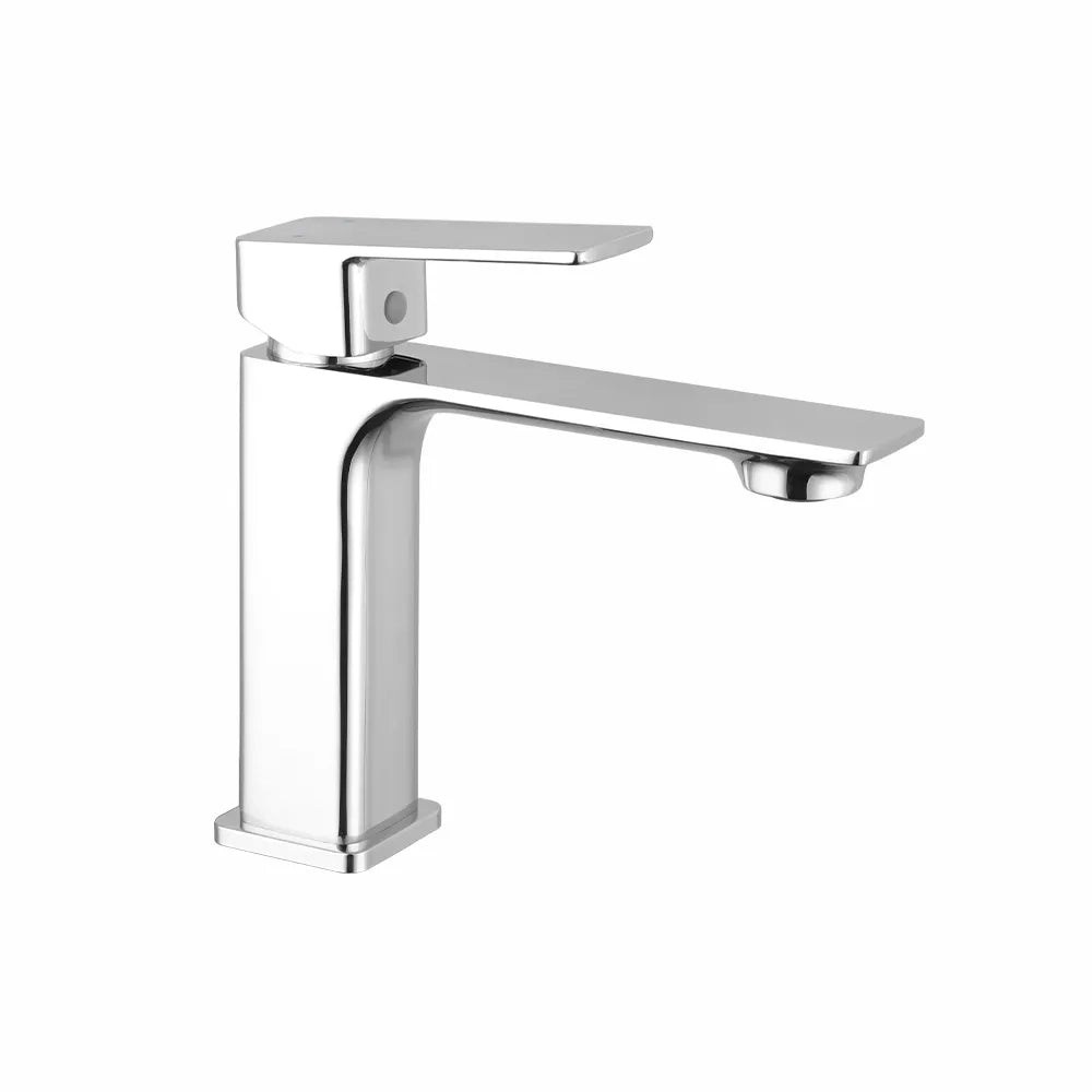 Coppia miscelatori lavabo bidet senza scarico slim cromato | Ingrid
