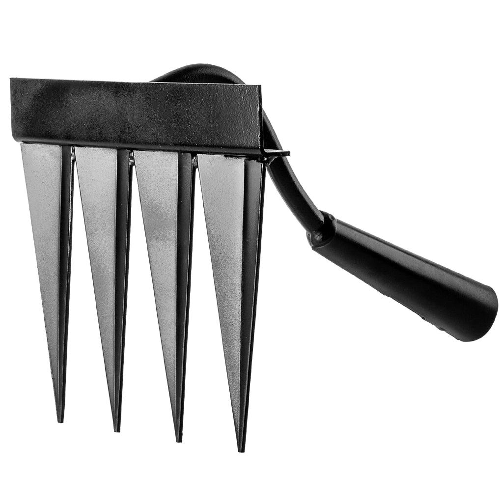 Zappa KADAX per diserbo del terreno, zappa, rastrello, allentatore da giardino a 4 denti