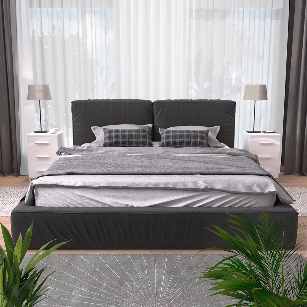 Vicco Comodini camera da letto Bianco 35.5 x 66 cm Set di 2