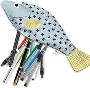 Etui a forma di pesce unico, contenitore per pesci, portamonete per bambini, contenitore per soldi divertente per la scuola
