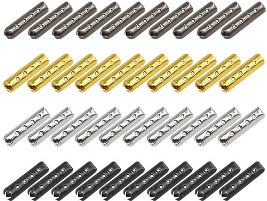 40 Coppe di Riserva per Cavi Metallici - Diverse Colori - Design Unico - Punti di Veterinario