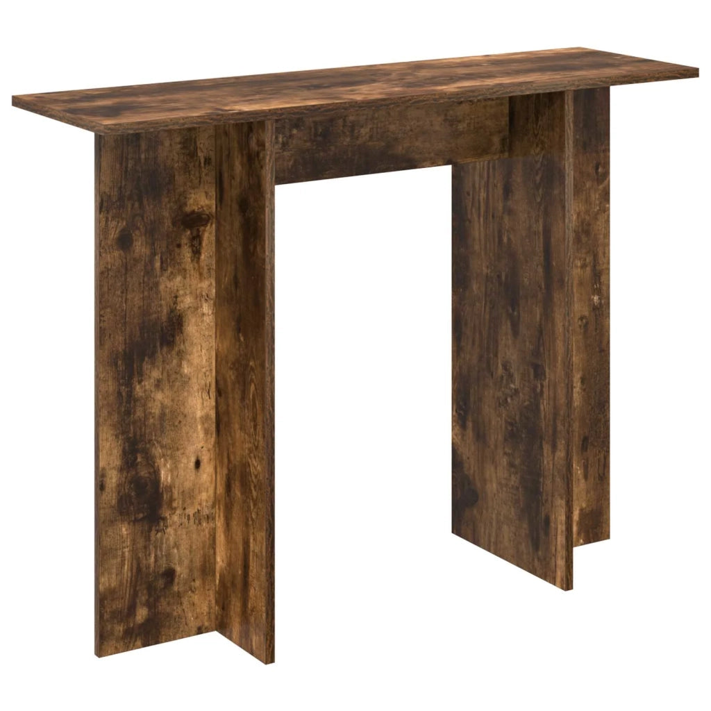 Tavolo consolle Quercia Affumicata 100 x 30 x 75 cm