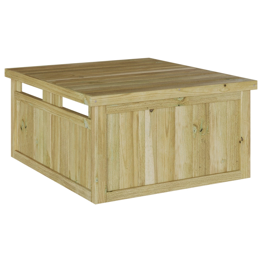 Garage per tosaerba robot 70x80x38 cm Legno impregnato di pino