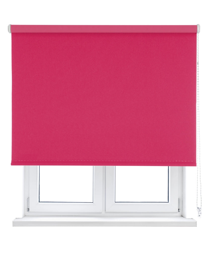 VIEWTEX Tenda a rullo opaca termica/oscurante Fucsia 90 X 250 cm - Made in Europe - 5 anni di garanzia