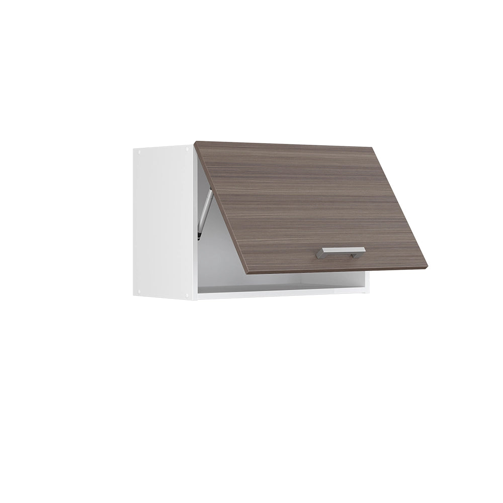 Vicco Pensile da cucina Grigio 60 cm Piatto