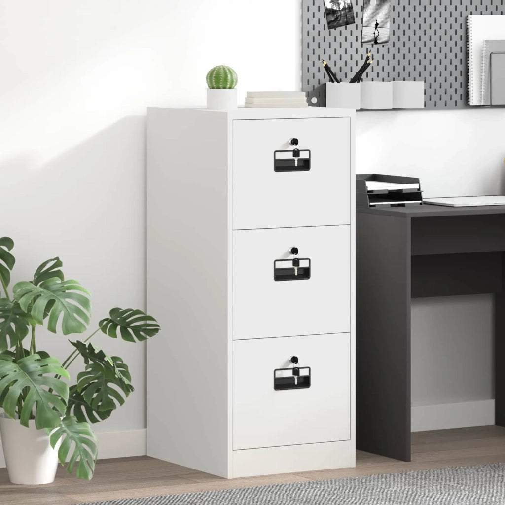 Armadio per File con cassetto Bianco 44 x 50 x 106.5 cm CFW5635222