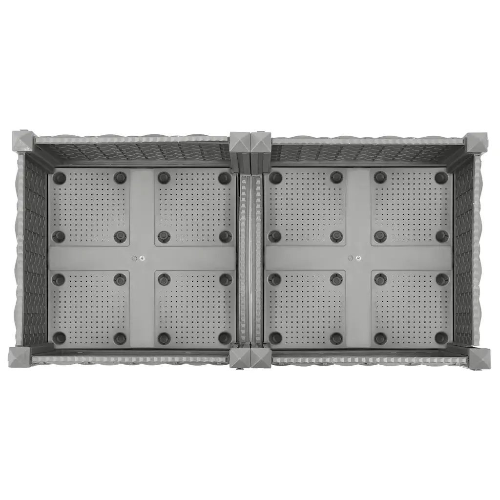 Fioriera Rialzata 80x40x71 cm in Polipropilene 153298