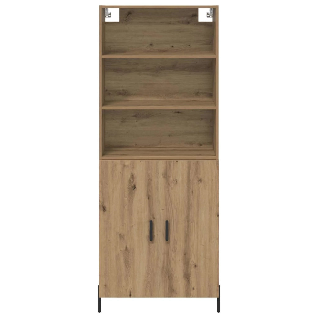Credenza Rovere artigianale 69,5 x 32,5 x 180 cm