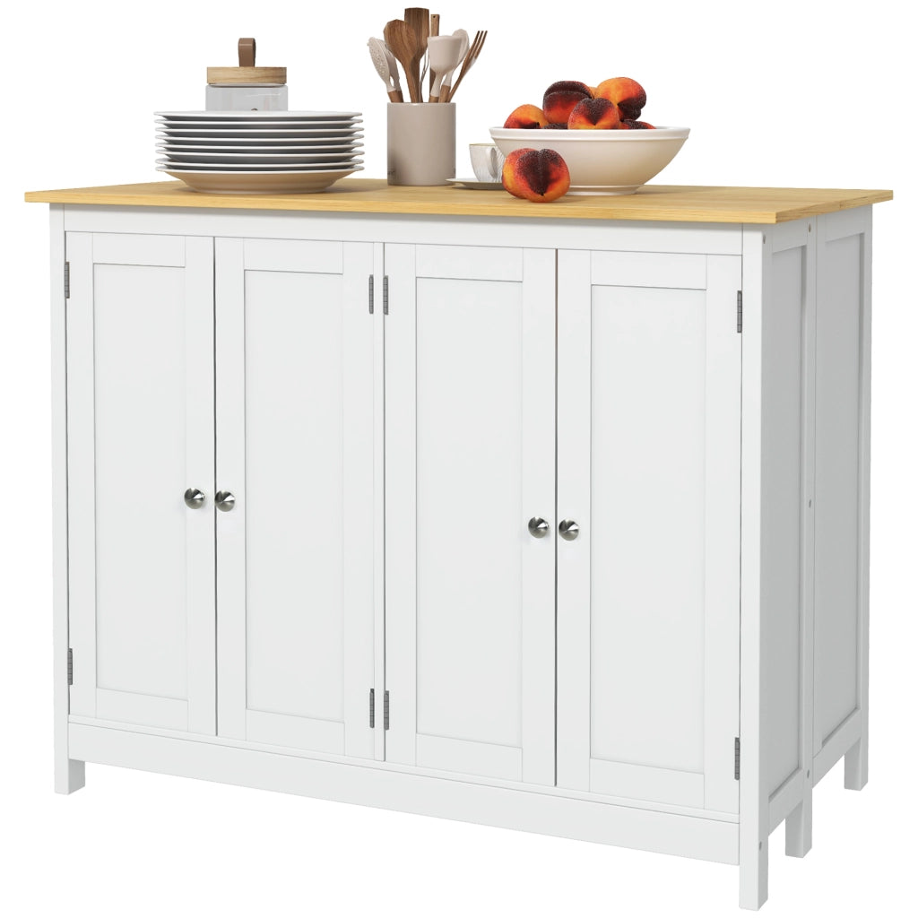 Tavolo da cucina allungabile con 2 sgabelli ¨C Zephmum ¨C Bianco 120x80x90 cm
