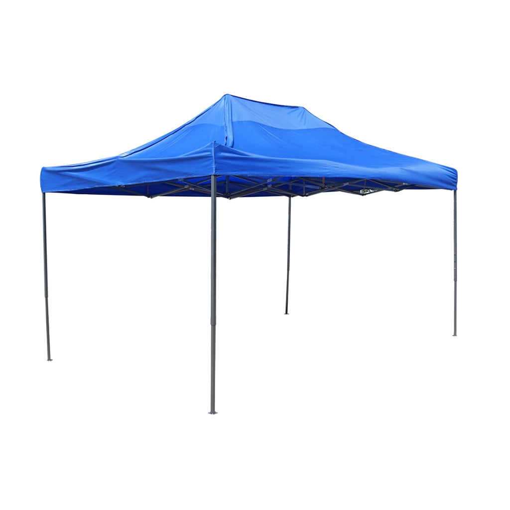 Gazebo blu 3x4.5 m, altezza regolabile, pieghevole Breckner Germany
