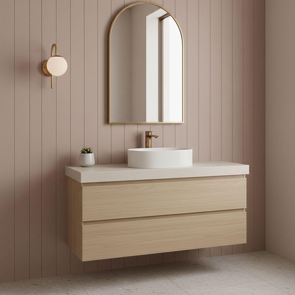 Rubinetto Da Lavabo Rea Drop Brush Copper Low