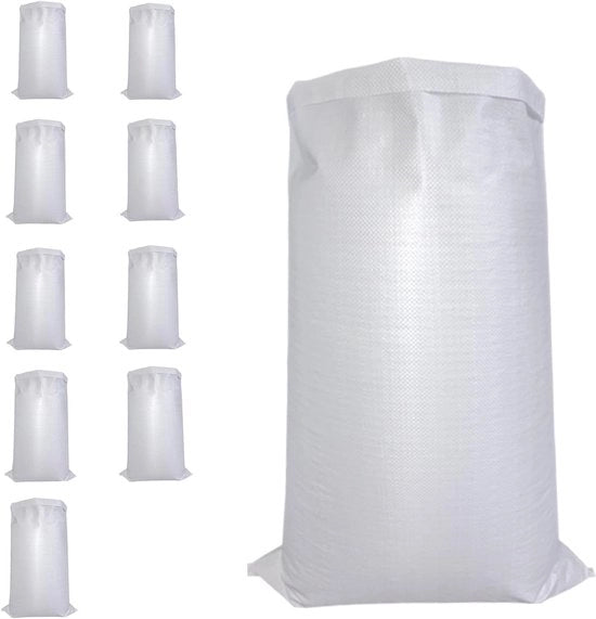 Set di 10 Sacchetti in Tessuto per Rifiuti, Bauli e Sacchetti per Immondice, in Diverse Misure