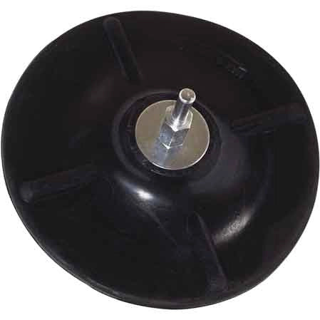PLATORELLO DI GOMMA PER TRAPANI Ø 125 mm - PG PROFESSIONAL
