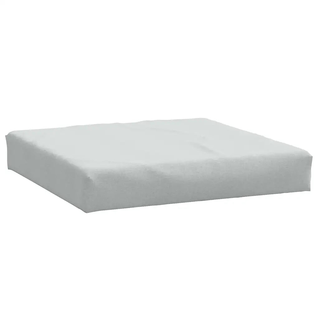 Cuscino per Pallet Grigio Chiaro MÃ©lange 60x60x9,5 cm in Tessuto