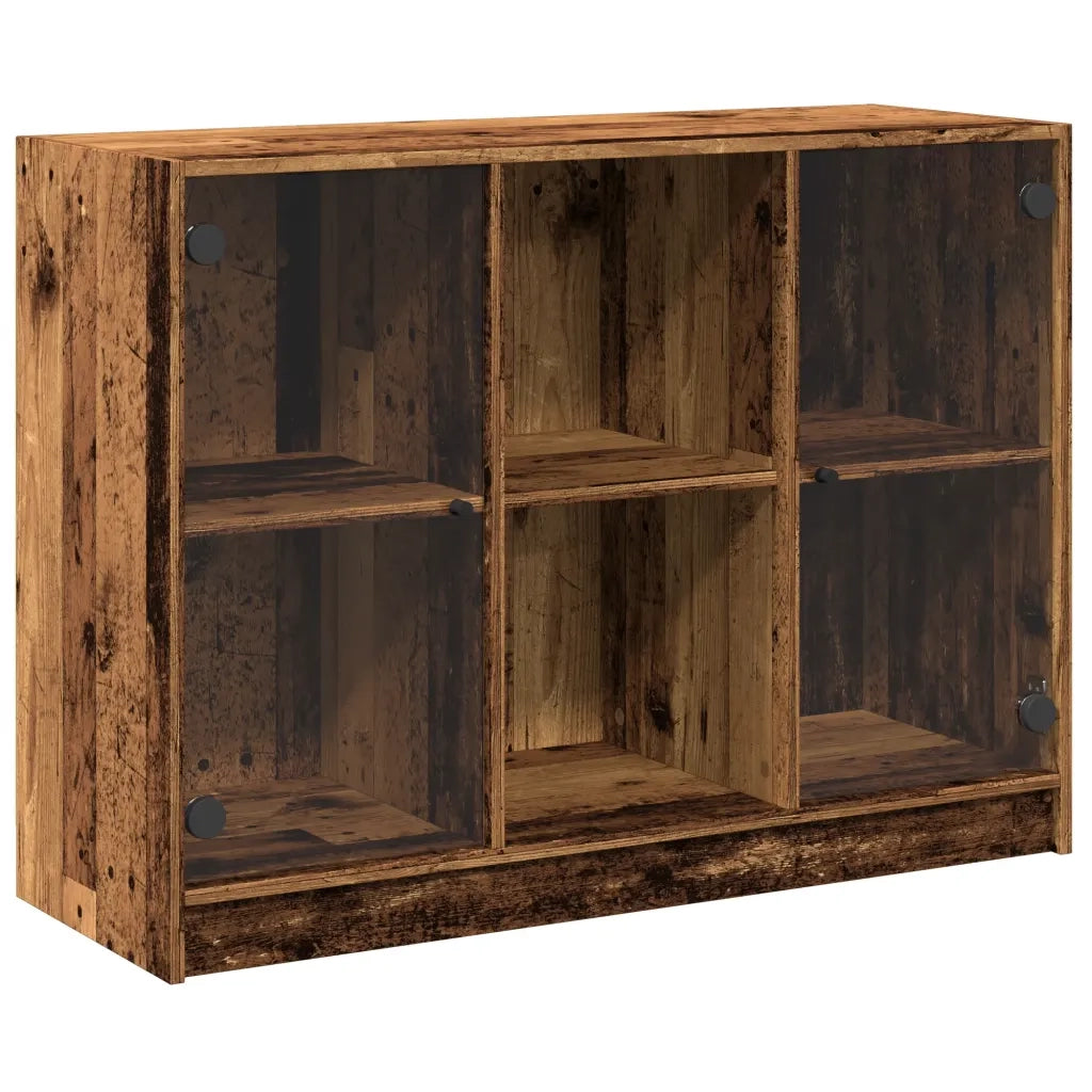 vidaXL Credenza Legno Antico 102x37x75,5 cm in Legno Multistrato