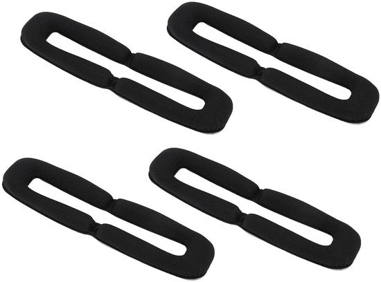 Supporti per cuffie in gomma - 4 pezzi - Alta elasticità - Supporti per cuffie in gomma per gaming - Comfortevoli - Resistenti - Supporti per cuffie in gomma per cuffie