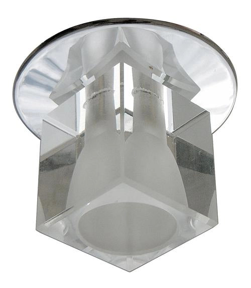 Plafoniera soffitto SK-06 1xG4 cromata cristallo Candellux