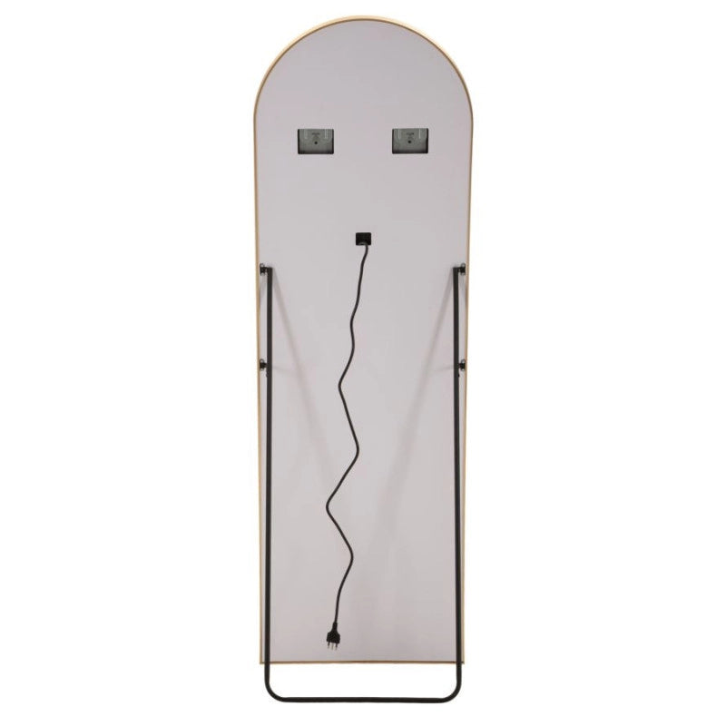 Specchio Da Terra Led Simple Arco cm 50x3-38x160 (luce Con 3 Temperature Di Colore)
