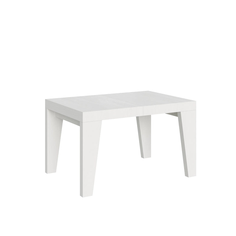 Tavolo allungabile 90x120/224 cm Naxy - Bianco Frassino