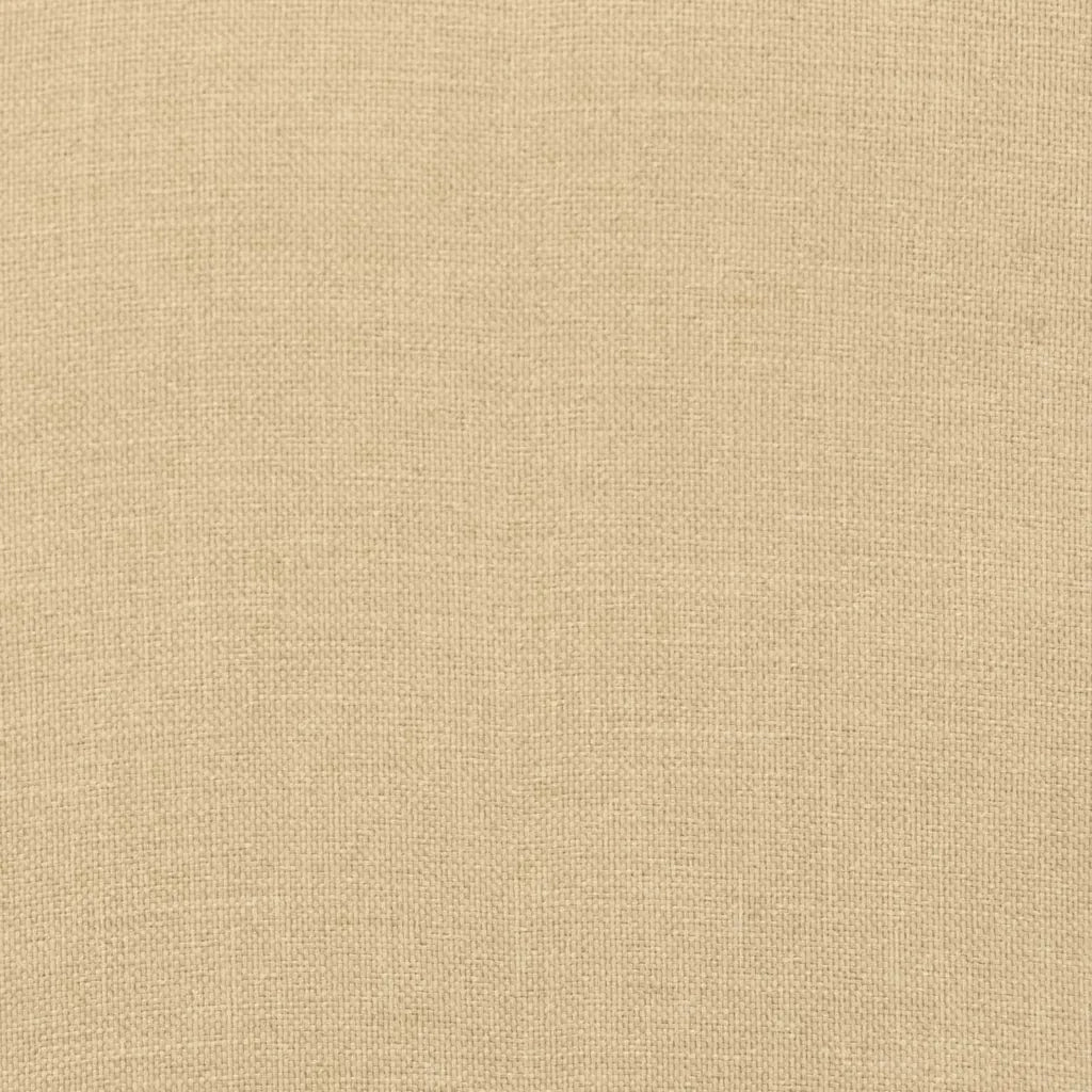 Cuscini per Pallet 3 pz Beige MÃ©lange in Tessuto