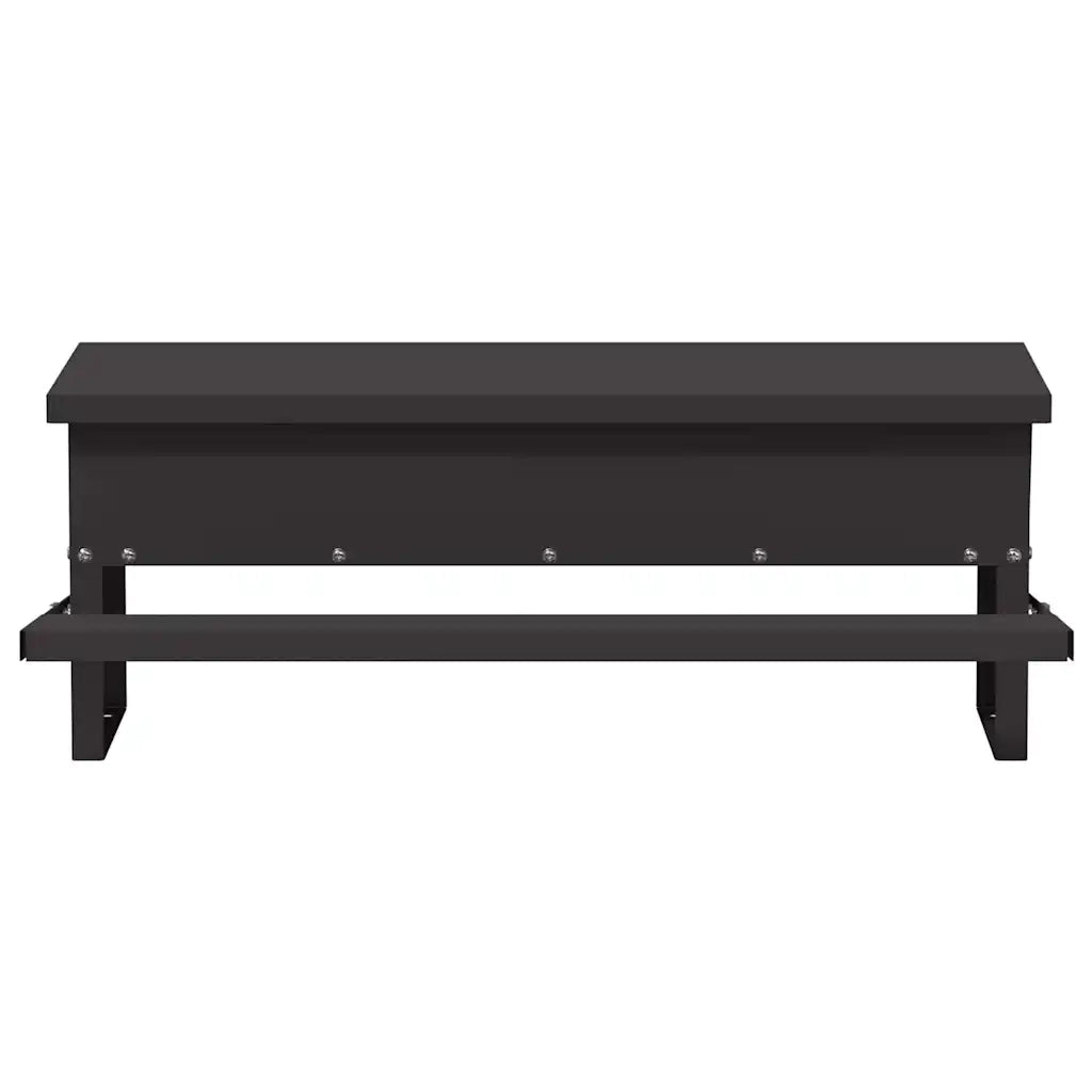 Mangiatore a Pedale per Pollo Nero 48,5 x 39,5 x 19 cm CFW2730159