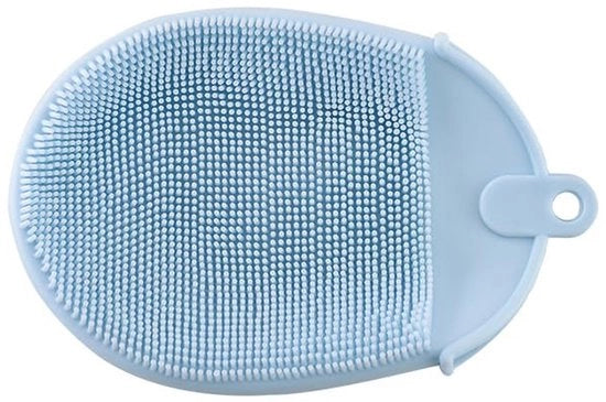 Set di spazzole per il corpo in silicone Purificazione del corpo Scrub per doccia Manico esfoliante morbido Guanto esfoliante morbido Capelli morbidi