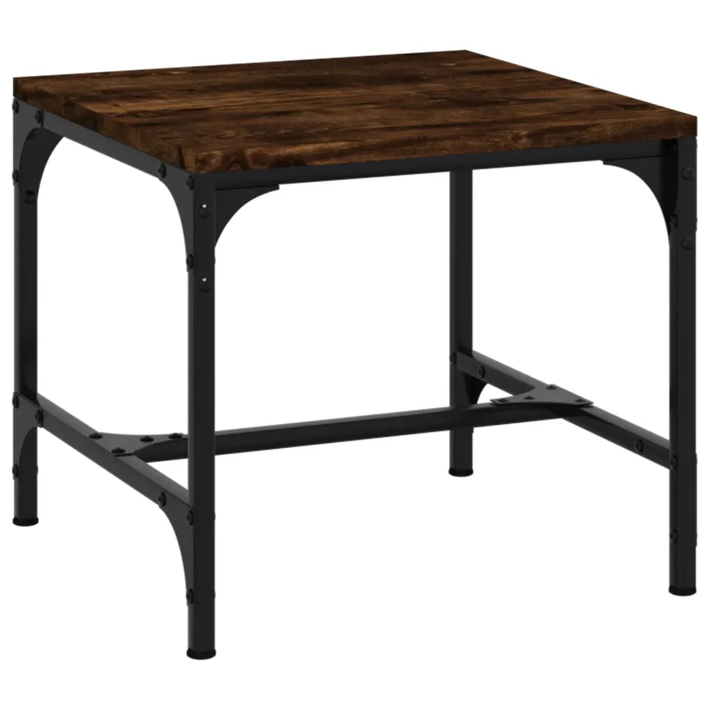 2 pz Tavolini da salotto | Tavolino da caff¨¨ | Tavolino da Soggiorno rovere fumo 40x40x35 cm in Legno Multistrato