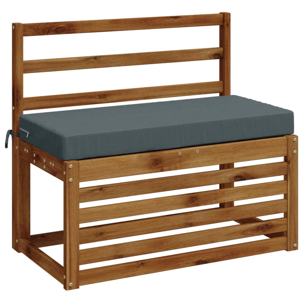 Cuscini per Panchina a 2 Pezzi SOEST 2 pz 100% Poliestere Blu 949497