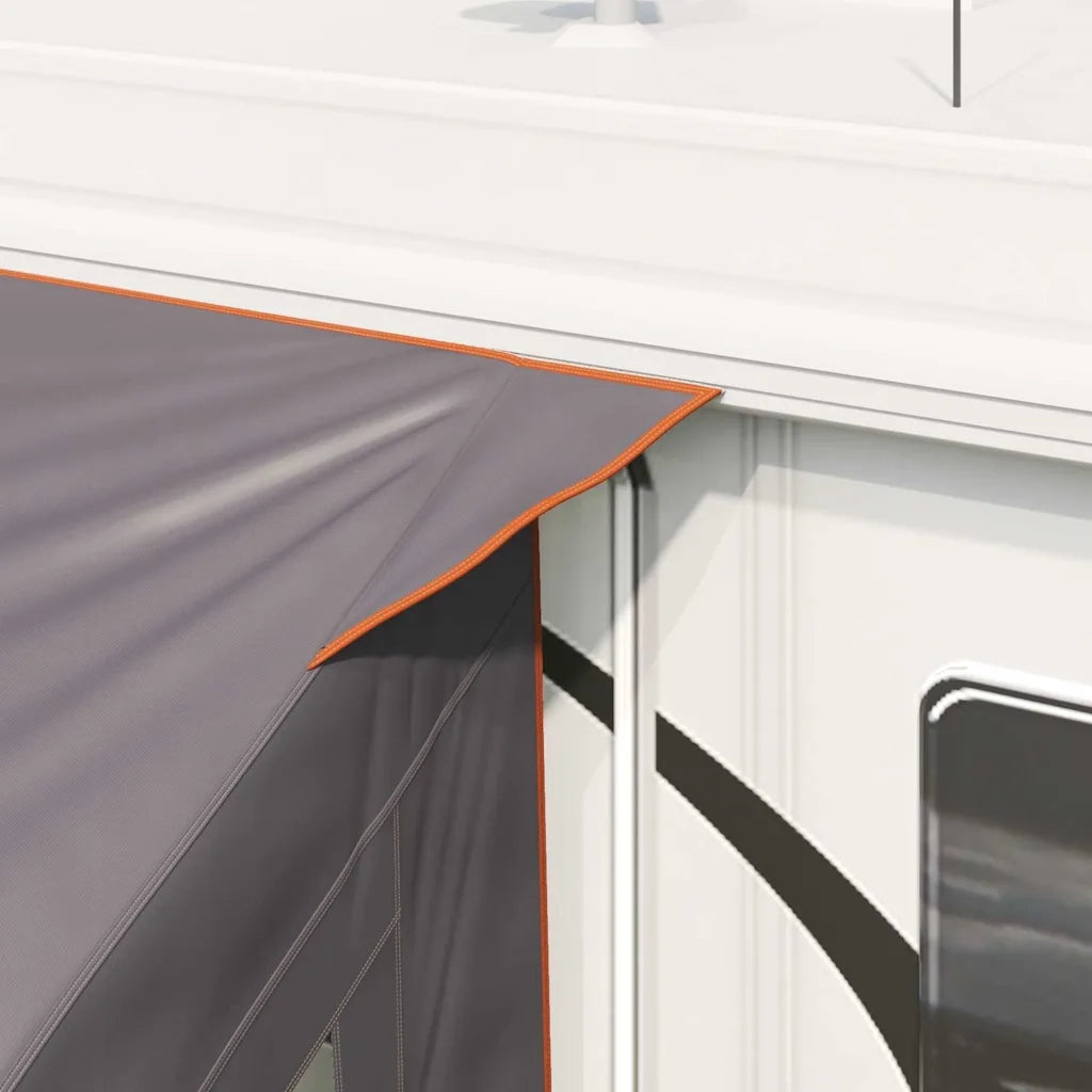 Tenda da Carovana per 3 Persone con tetto Grigio e arancione 42001082