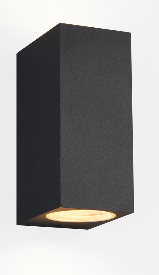 Applique da Esterno Attacco GU10 in Alluminio Antracite