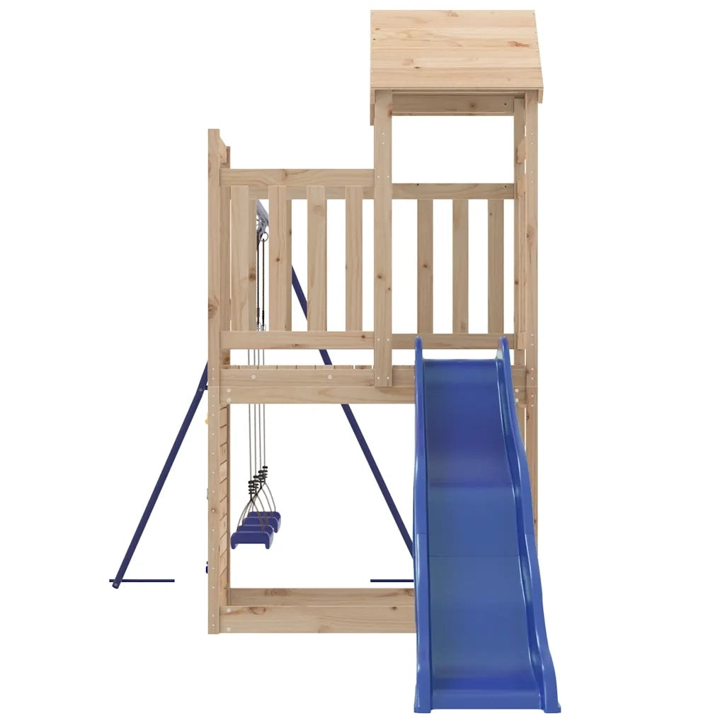 Set da Gioco da Esterno in Legno Massello di Pino 3155906
