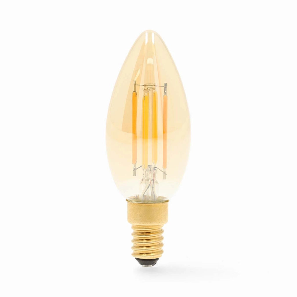 Lampadina connessa Wi-Fi LED 5W 470lm E14 SmartLife a forma di candela Bianco Nedis