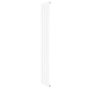 Radiatore Verticale Design Piatto Colonna Singola Bianco 1600x280 mm