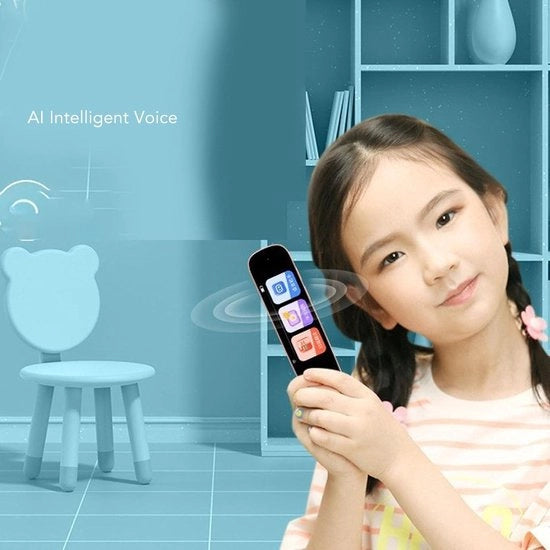 Scanner con connessione Wi-Fi e messaggi vocali per traduzione vocale - supporto alla dislessia - lettore di testi digitale con touchscreen LCD - sistema di lingua in cinese