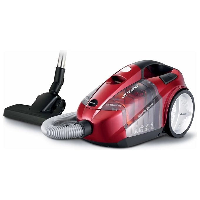 Ariete 2791 Jet Force Aspirapolvere a Cilindro Ciclonico Senza Sacco 2,5 L 800 W 78 dB colore Rosso