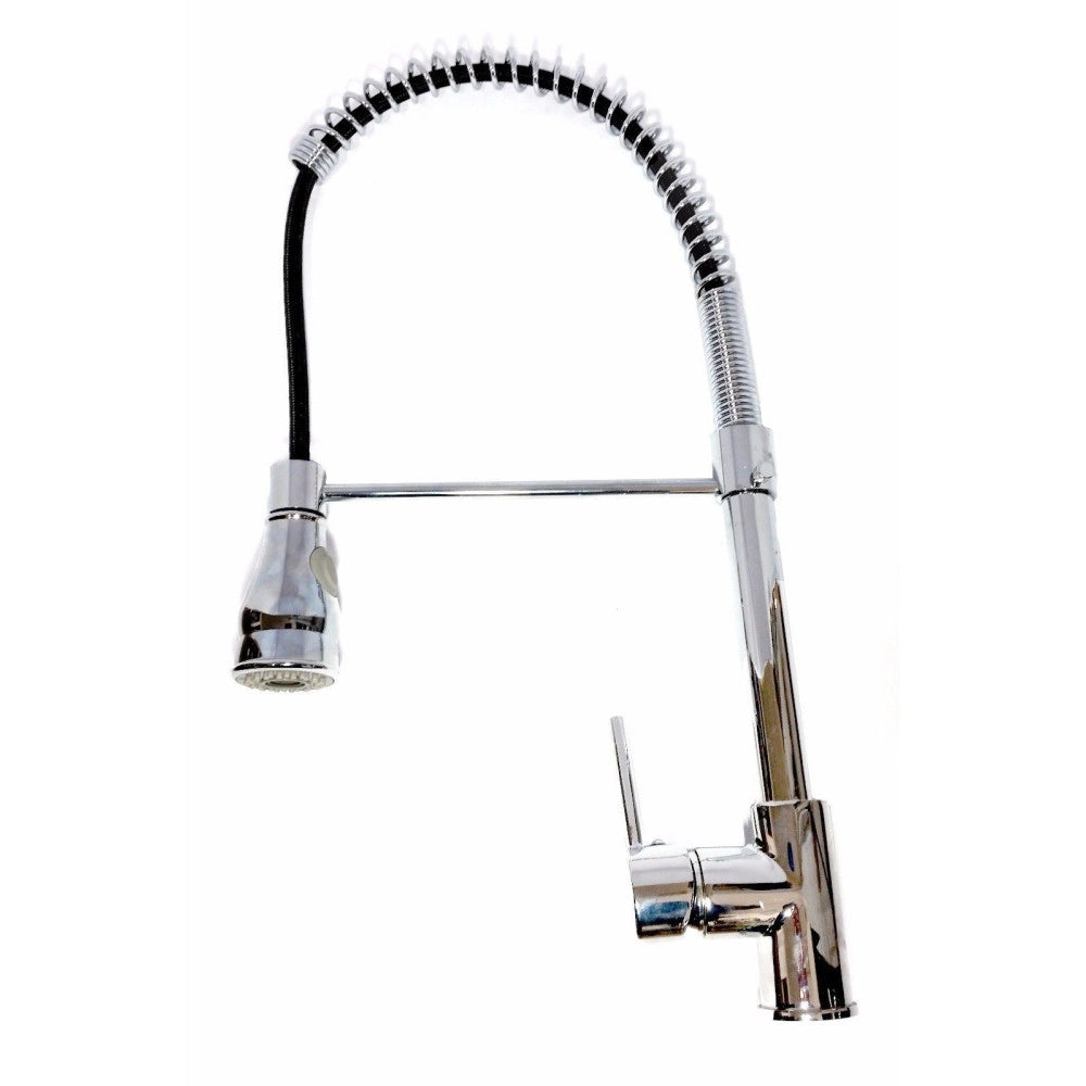Trade Shop - Miscelatore Lavello Cucina Doccia Professionale Isola Cromato Rubinetto Lavabo -