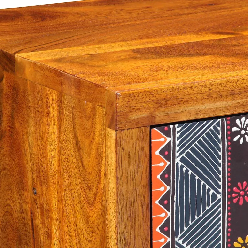 Credenza-Buffet-Armadio da cucina Multicolore 40 x 35 x 45 cm legno massello di acacia