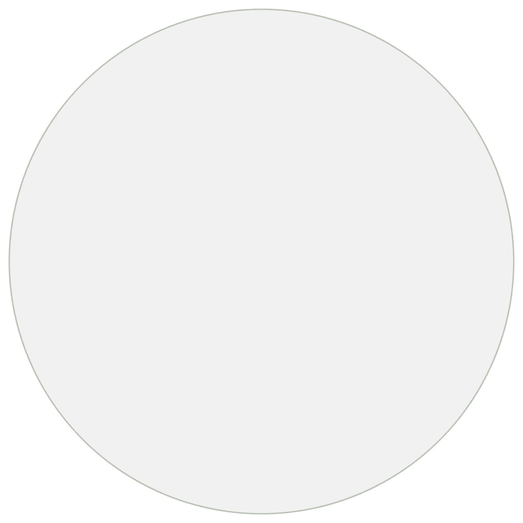 Protezione Tavolo Opaca ? 90 cm 2 mm in PVC CFW1284530