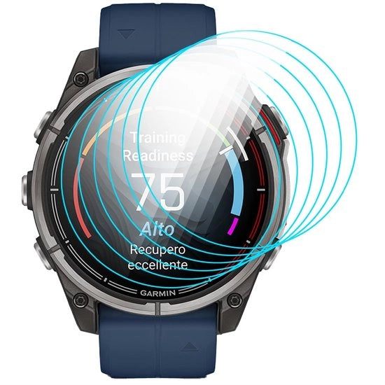 Foglia di protezione per display Garmin Quatix 8, 6 pezzi
