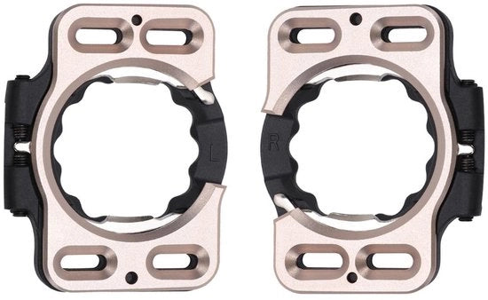 Pedali da bicicletta per Speedplay Zero - Pedali da corsa - Piatti per scarpe SPD - Antiscivolo - Leggero - Materiale duraturo