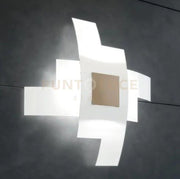 TETRIS COLOR APPLIQUE-PLAFONIERA D.55 CM. 4 LUCI SABBIA 1121-55-SA