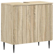 Armadio per Lavabo da Bagno ZWOLLE Rovere Sonoma 896347