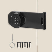 Serratura di Sicurezza per Piccole Porte, Armadi, Porte di Magazzino, e Altro - 10 cm