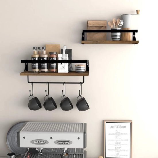 Pannello per bagno da appendere al muro, Pannello per cucina da appendere al muro, Pannello per parete - Decorazione sorprendente 2 Pezzi