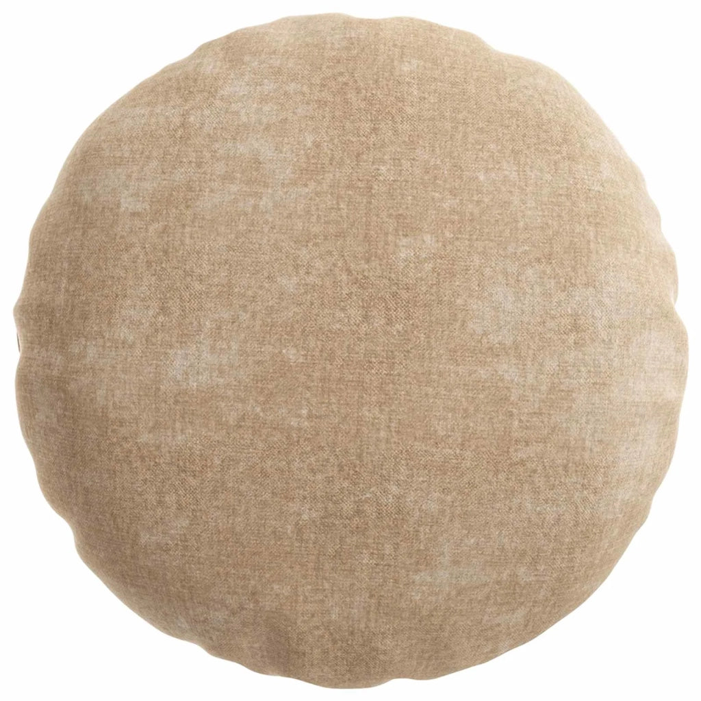 Federa 2 pz HEERLEN Tortora Ø 40 cm Tessuto Chenille 922319