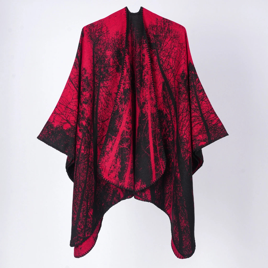 Nuovo scialle/scialle/scialle double-face in cashmere jacquard versatile, ideale per i viaggi.