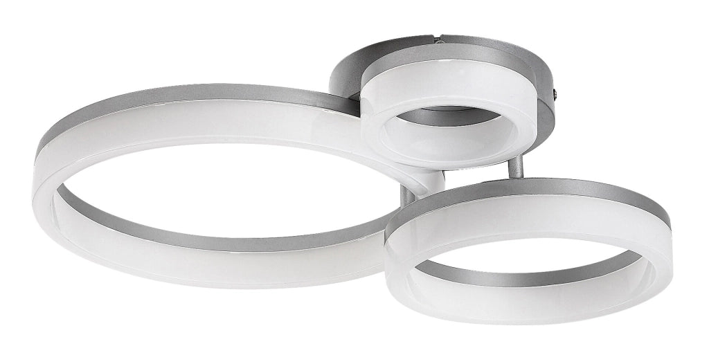 Plafoniera LED Rabalux Amilia cromata 24W CCT 2650lm