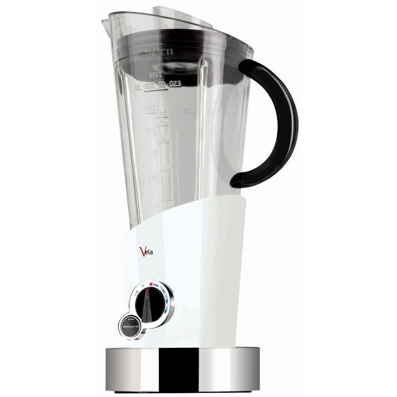 VELA EVOLUTION, Frullatore da Appoggio, Casa Bugatti Colore: Bianco