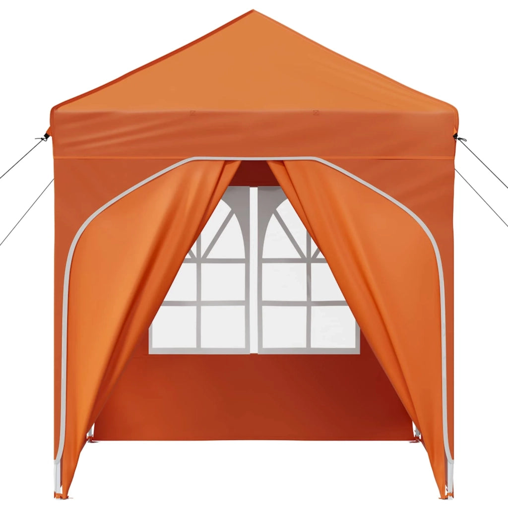 Tenda per feste a pop-up 192 x 192 x 245 cm Arancione 42019844